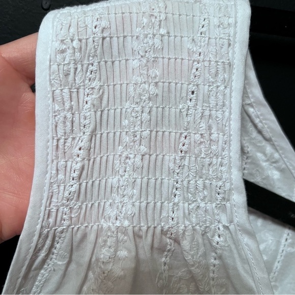 Time and Tru Women's Woven Tank Top Size:XXL color: White - Picture 6 of 9